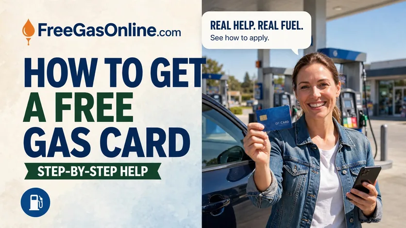 Free Gas Online guide to how to get a free gas card